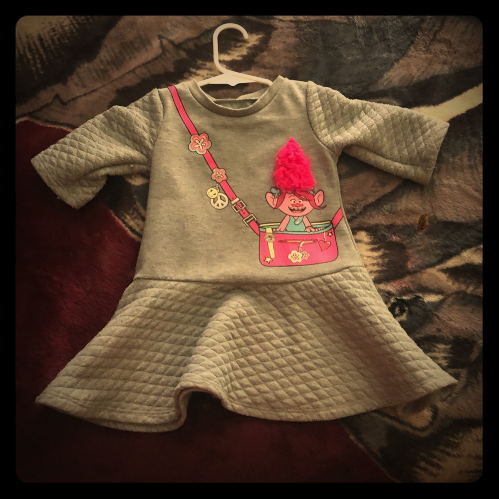 Toddlers girls Trolls top
